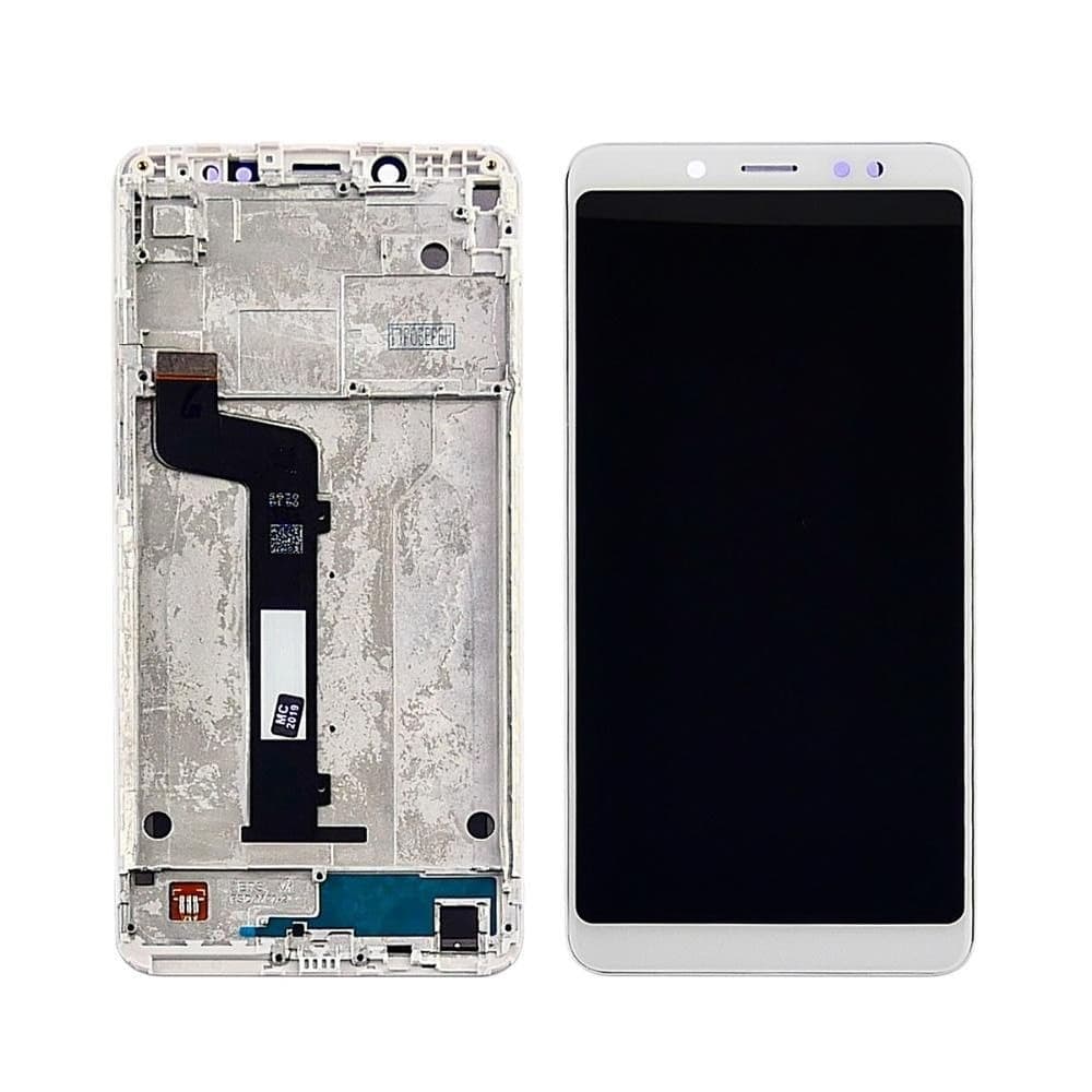 Дисплей Xiaomi Redmi Note 5, Redmi Note 5 Pro, M1803E7SG, білий | з тачскріном | в передній панелі | High Copy | дисплейный модуль, экран