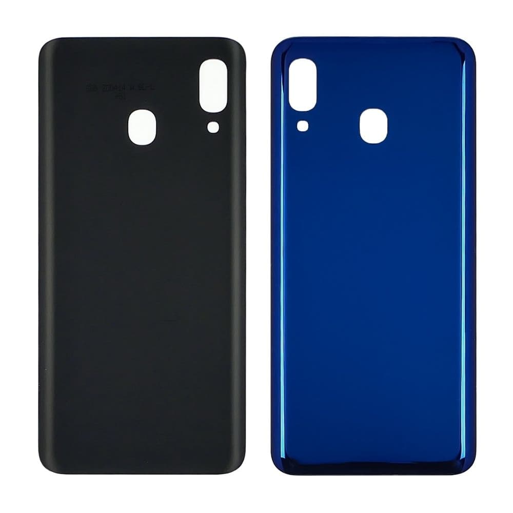 Задняя крышка Samsung SM-A205 Galaxy A20, синяя, Original (PRC) | корпус, панель аккумулятора, АКБ, батареи