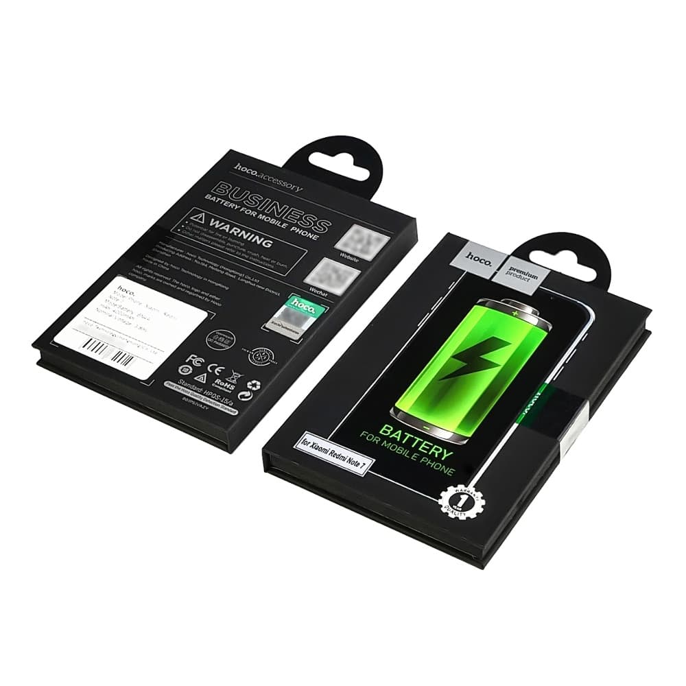 Аккумулятор Xiaomi Redmi Note 7, Redmi Note 7 Pro, M1901F7G, M1901F7H, M1901F7I, BN4A, Hoco | 3-12 мес. гарантии | АКБ, батарея