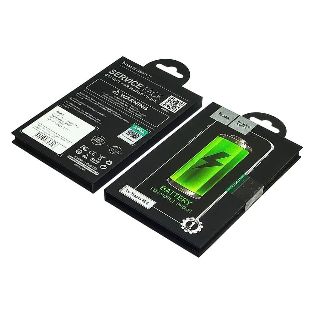 Аккумулятор Xiaomi Mi 6, MCE16, BM39, Hoco | 3-12 мес. гарантии | АКБ, батарея
