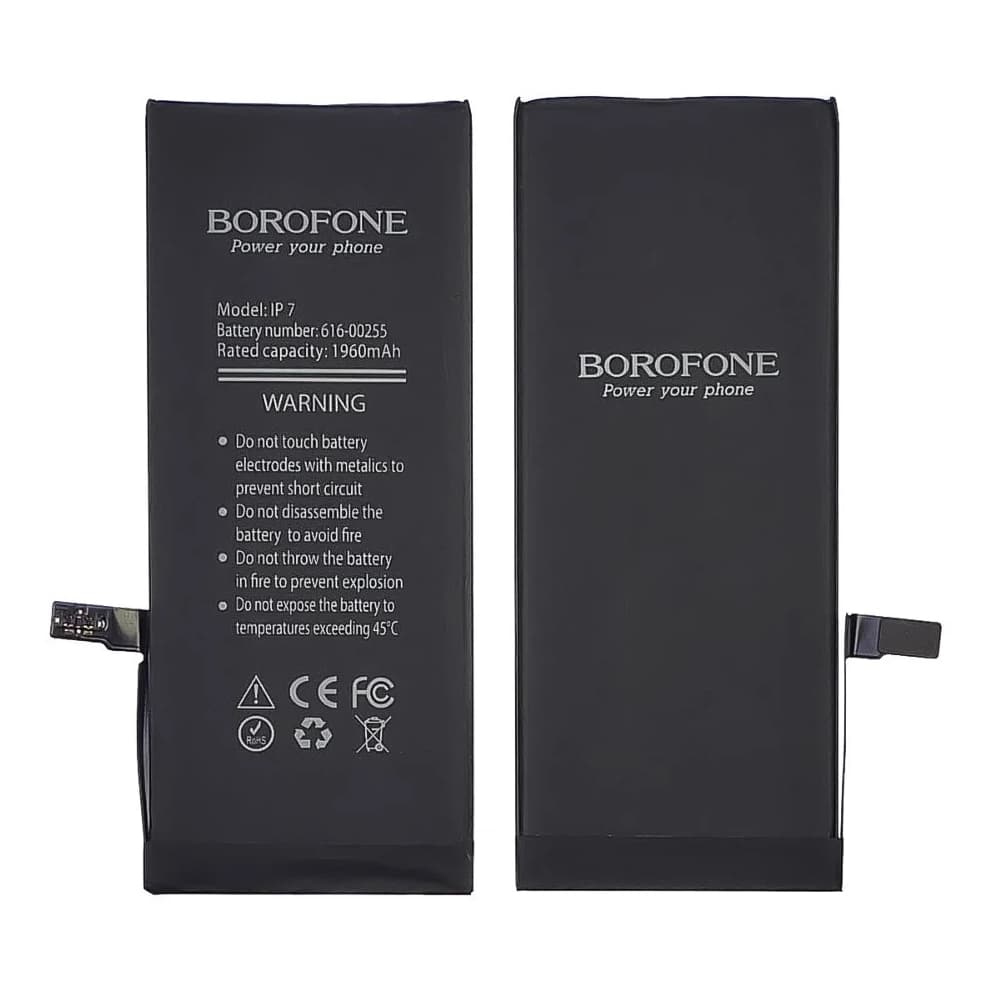 Акумулятор Apple iPhone 7, Borofone | 3-12 міс. гарантії | АКБ, батарея, аккумулятор