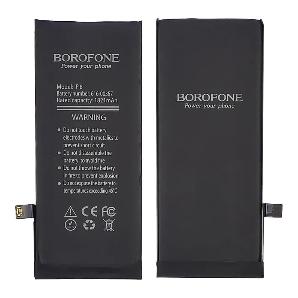 Акумулятор Apple iPhone 8, Borofone | 3-12 міс. гарантії | АКБ, батарея, аккумулятор