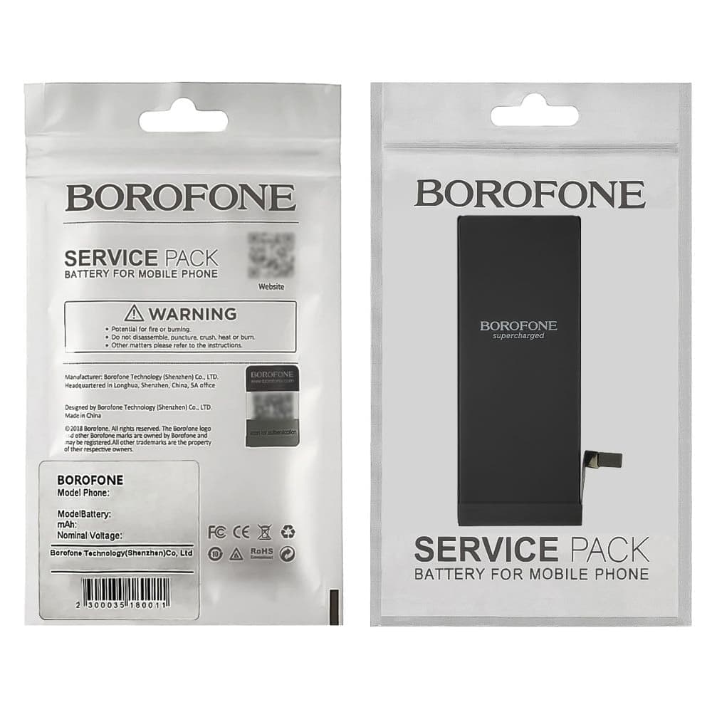 Аккумулятор Apple iPhone 6S, Borofone, усиленный | 3-12 мес. гарантии | АКБ, батарея