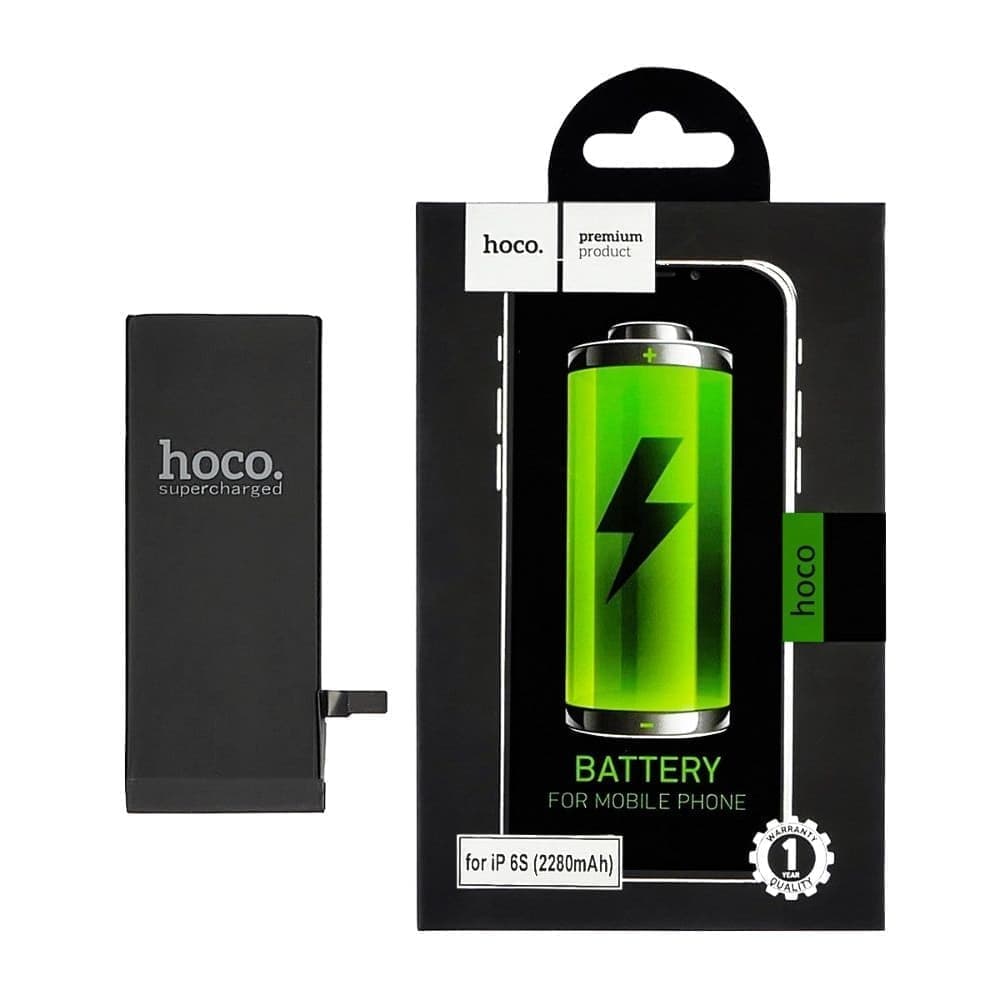 Акумулятор Apple iPhone 6S, Hoco, усиленный | 3-12 міс. гарантії | АКБ, батарея, аккумулятор