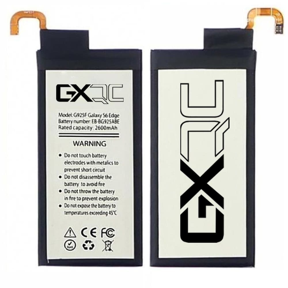 Аккумулятор Samsung SM-G925 Galaxy S6 EDGE, EB-BG925ABE, GX | 2-6 мес. гарантии | АКБ, батарея