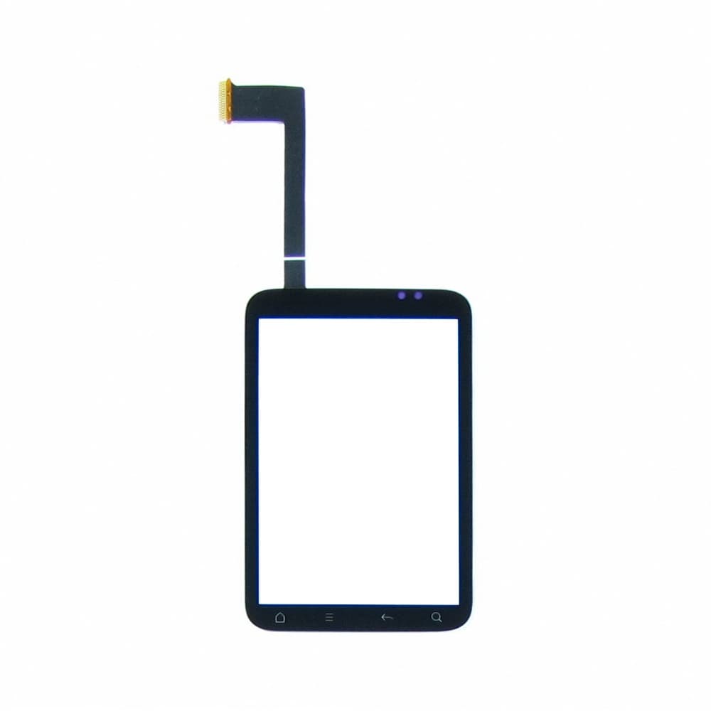 Тачскрин HTC A510e Wildfire S, PG76100, черный, оригинал | rev:3 | сенсорное стекло, экран
