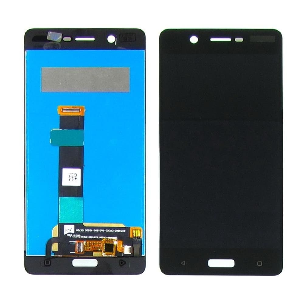 Дисплей Nokia 5 Dual Sim, черный | с тачскрином | High Copy | дисплейный модуль, экран, монитор