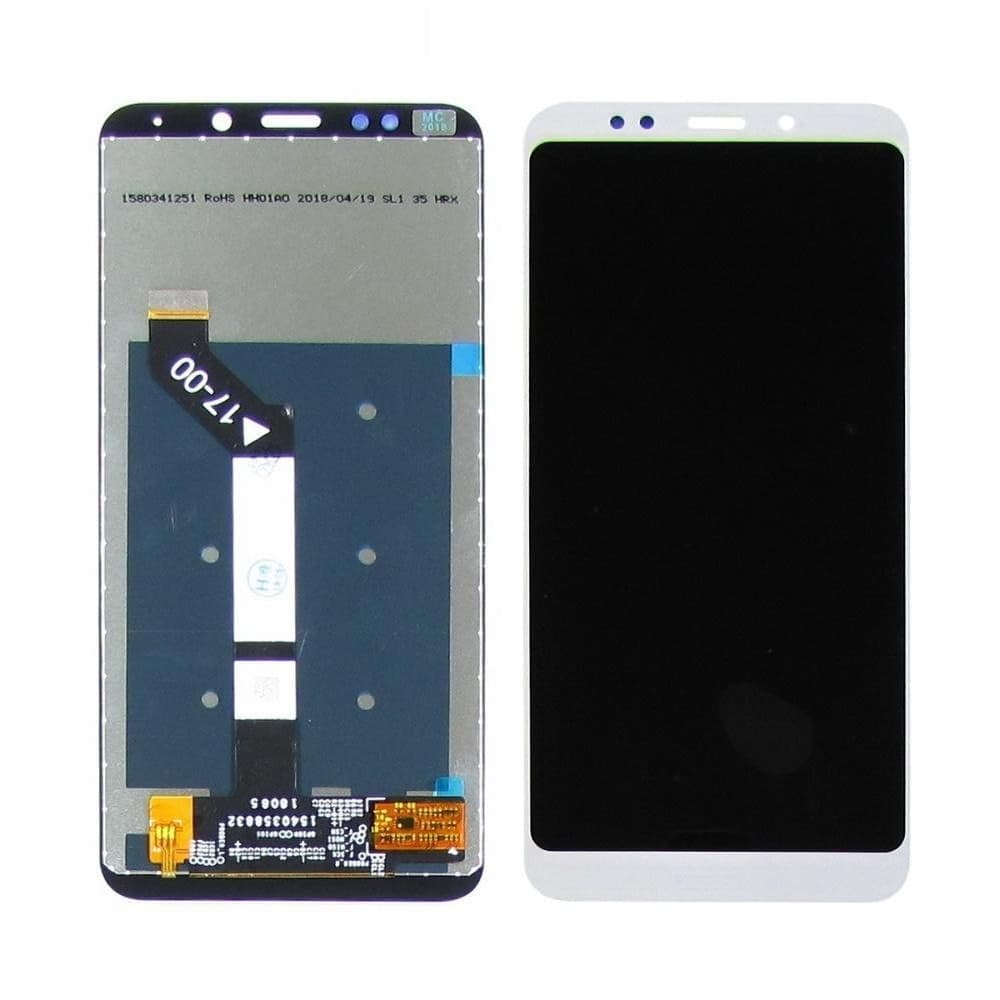 Дисплей Xiaomi Redmi 5 Plus, MEG7, белый | с тачскрином | Original (PRC) | дисплейный модуль, экран