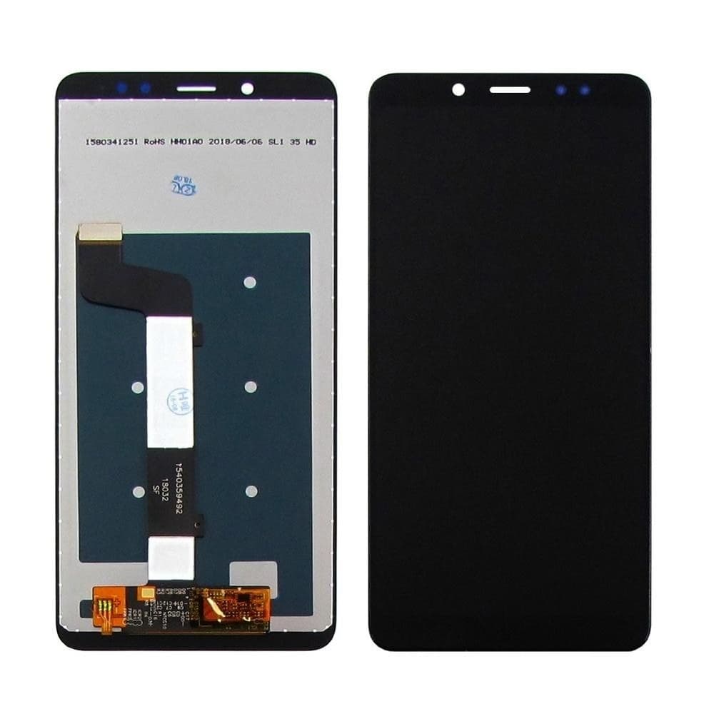 Дисплей Xiaomi Redmi Note 5, Redmi Note 5 Pro, M1803E7SG, чорний | з тачскріном | High Copy | дисплейный модуль, экран