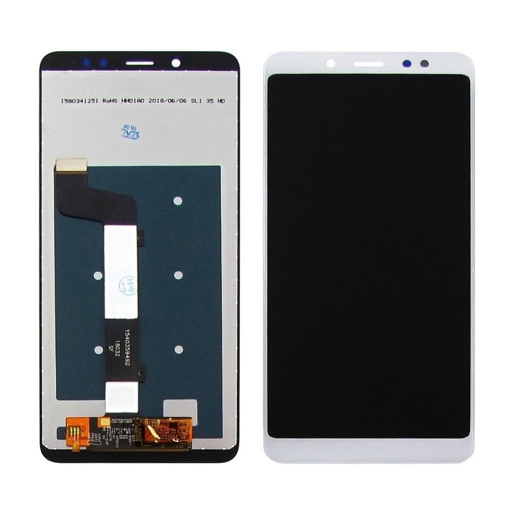 Дисплей Xiaomi Redmi Note 5, Redmi Note 5 Pro, M1803E7SG, белый | с тачскрином | High Copy | дисплейный модуль, экран