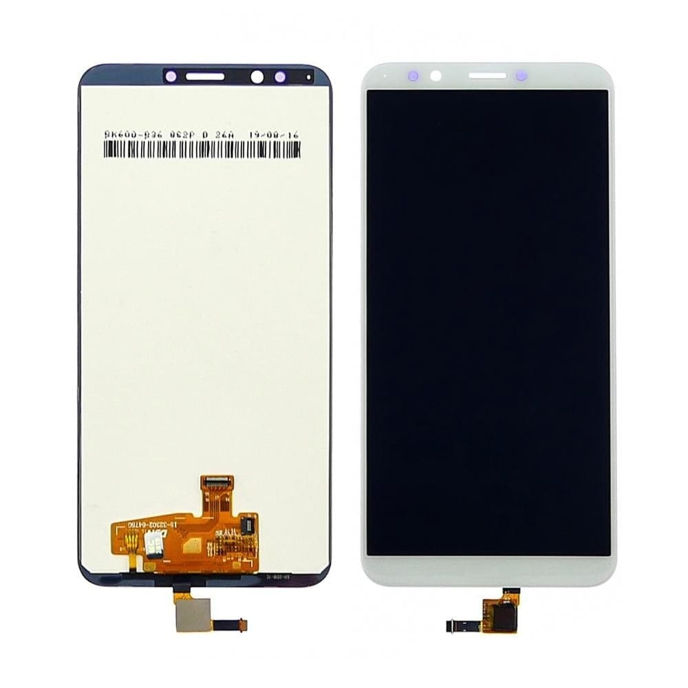 Дисплей Huawei Honor 7C Pro, Nova 2 Lite, Y7 (2018), Y7 Prime (2018), Y7 Pro (2018), LND-L29, білий | з тачскріном | Original (PRC) | дисплейный модуль, экран