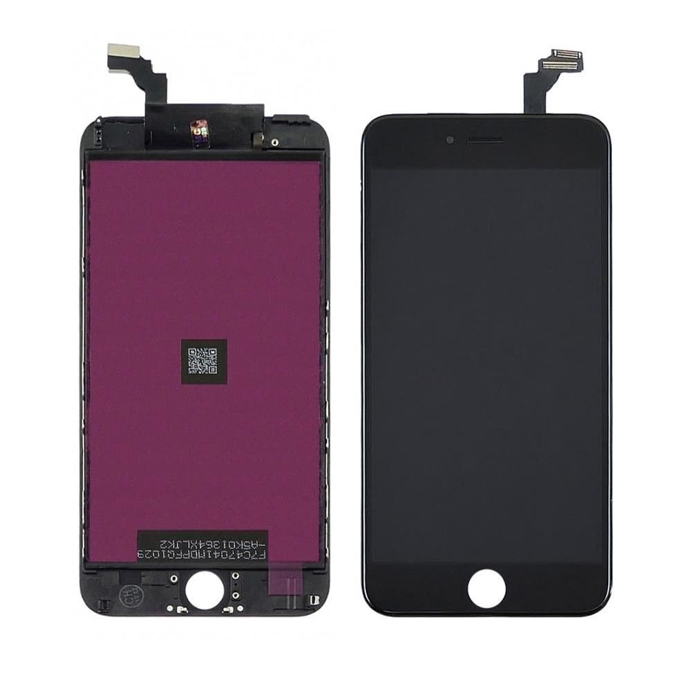 Дисплей Apple iPhone 6 Plus, черный | с тачскрином | High Copy | дисплейный модуль, экран, монитор