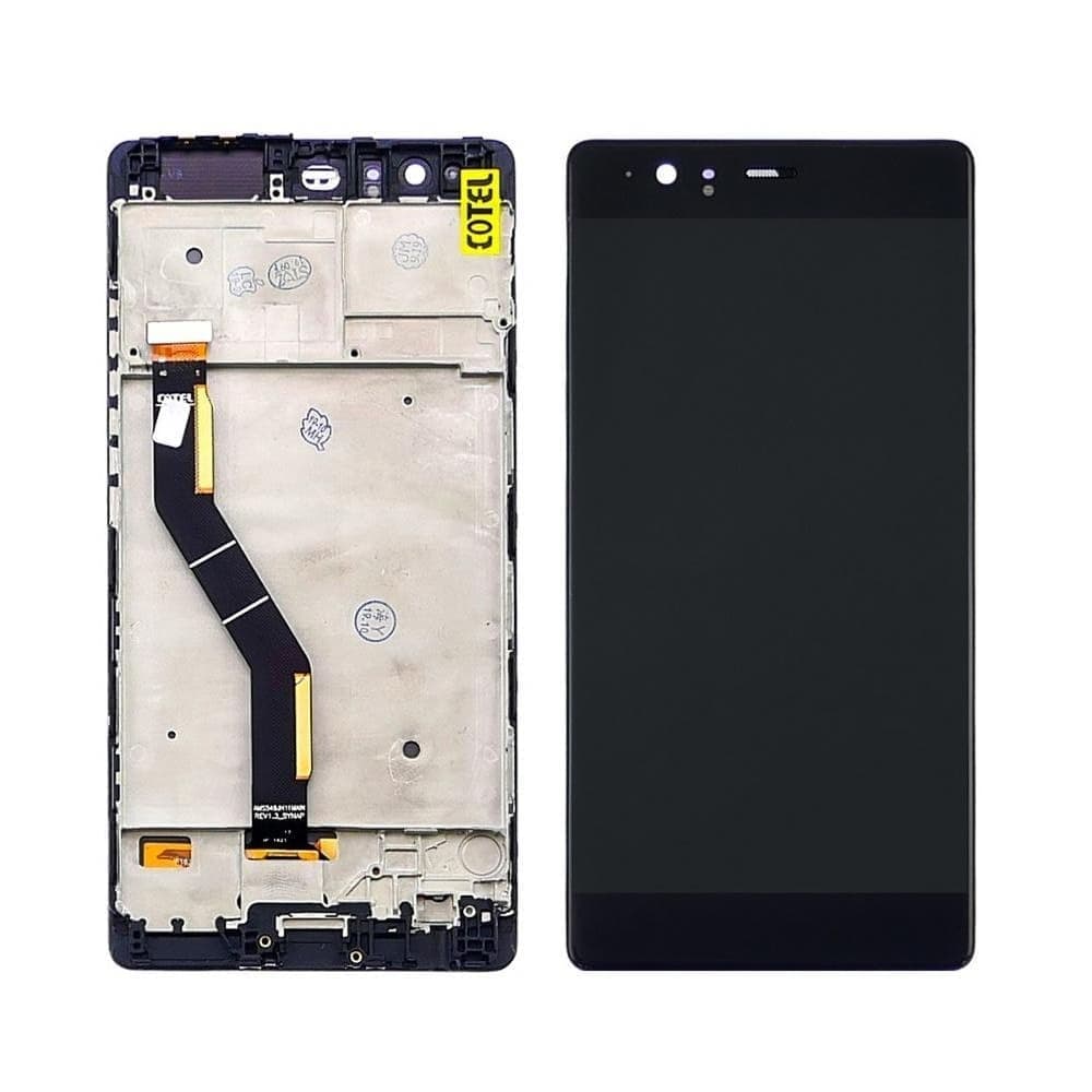 Дисплей Huawei P9 Plus, VIE-L09, VIE-L29, чорний | з тачскріном | в передній панелі | Original (PRC) | дисплейный модуль, экран