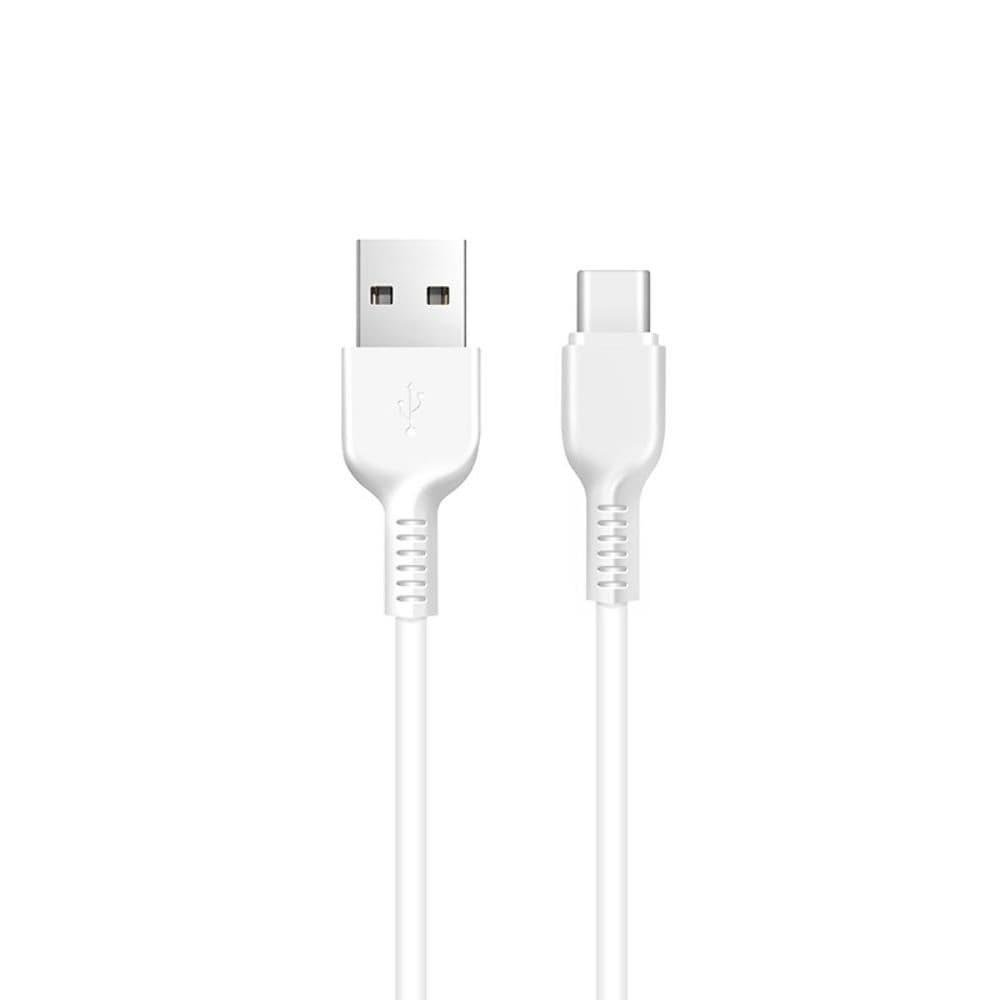 USB-кабель Hoco X13, Type-C, 2.4 А, 100 см, білий