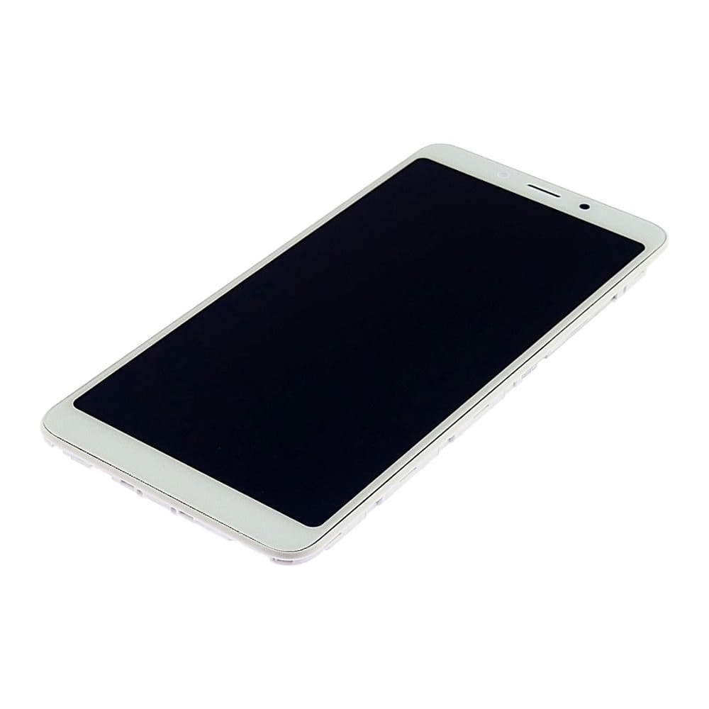 Дисплей Xiaomi Redmi 6, Redmi 6A, M1804C3DG, M1804C3DH, M1804C3DI, M1804C3CG, M1804C3CH, M1804C3CI, білий | з тачскріном | в передній панелі | Original (PRC) | дисплейный модуль, экран