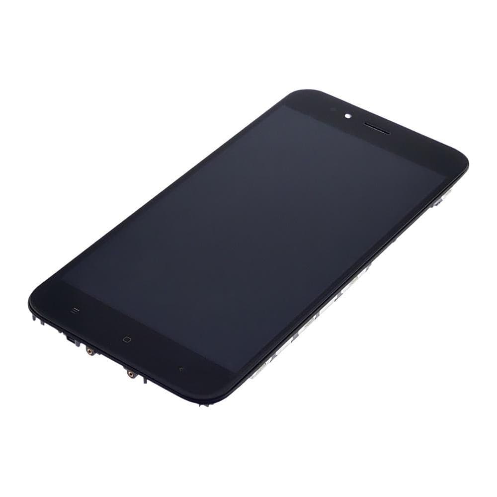 Дисплей Xiaomi Mi 5X, Mi A1, MDG2, MDI2, MDE2, черный | с тачскрином | с передней панелью | Original (PRC) | дисплейный модуль, экран