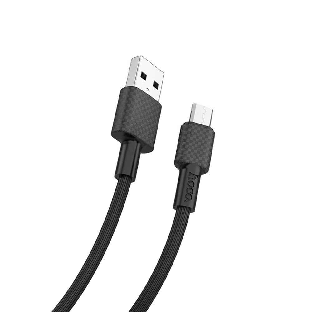 USB-кабель Hoco X29, Micro-USB, 2.4 А, 100 см, чорний