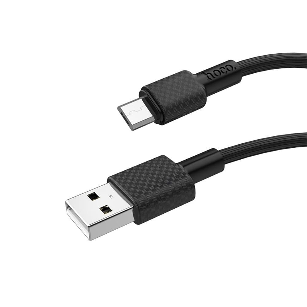 USB-кабель Hoco X29, Micro-USB, 2.4 А, 100 см, черный