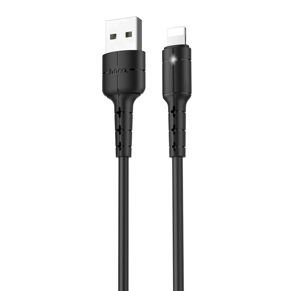 USB-кабель Hoco X30, Lightning, 2.0 А, 120 см, чорний
