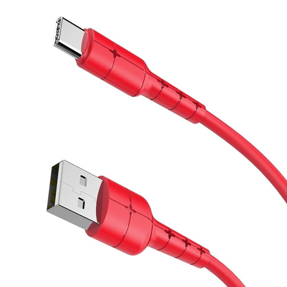 USB-кабель Hoco X30, Type-C, 2.0 А, 120 см, красный