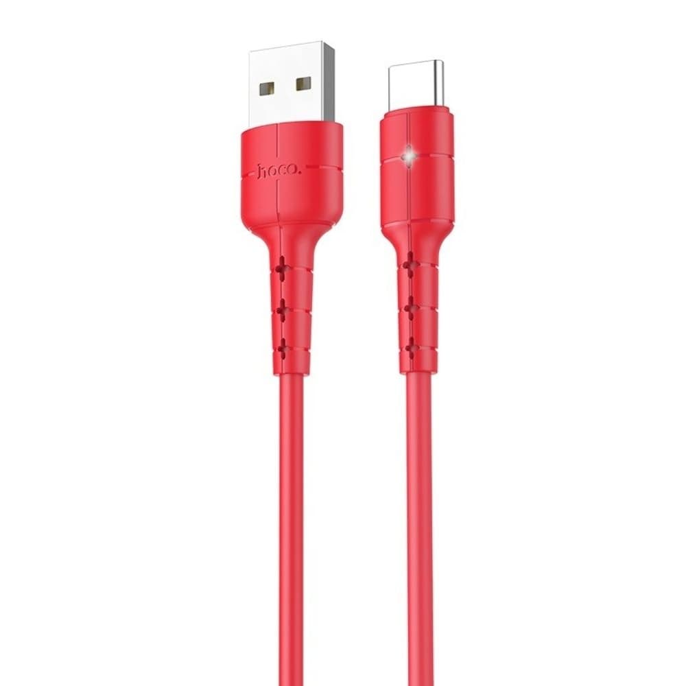 USB-кабель Hoco X30, Type-C, 2.0 А, 120 см, красный