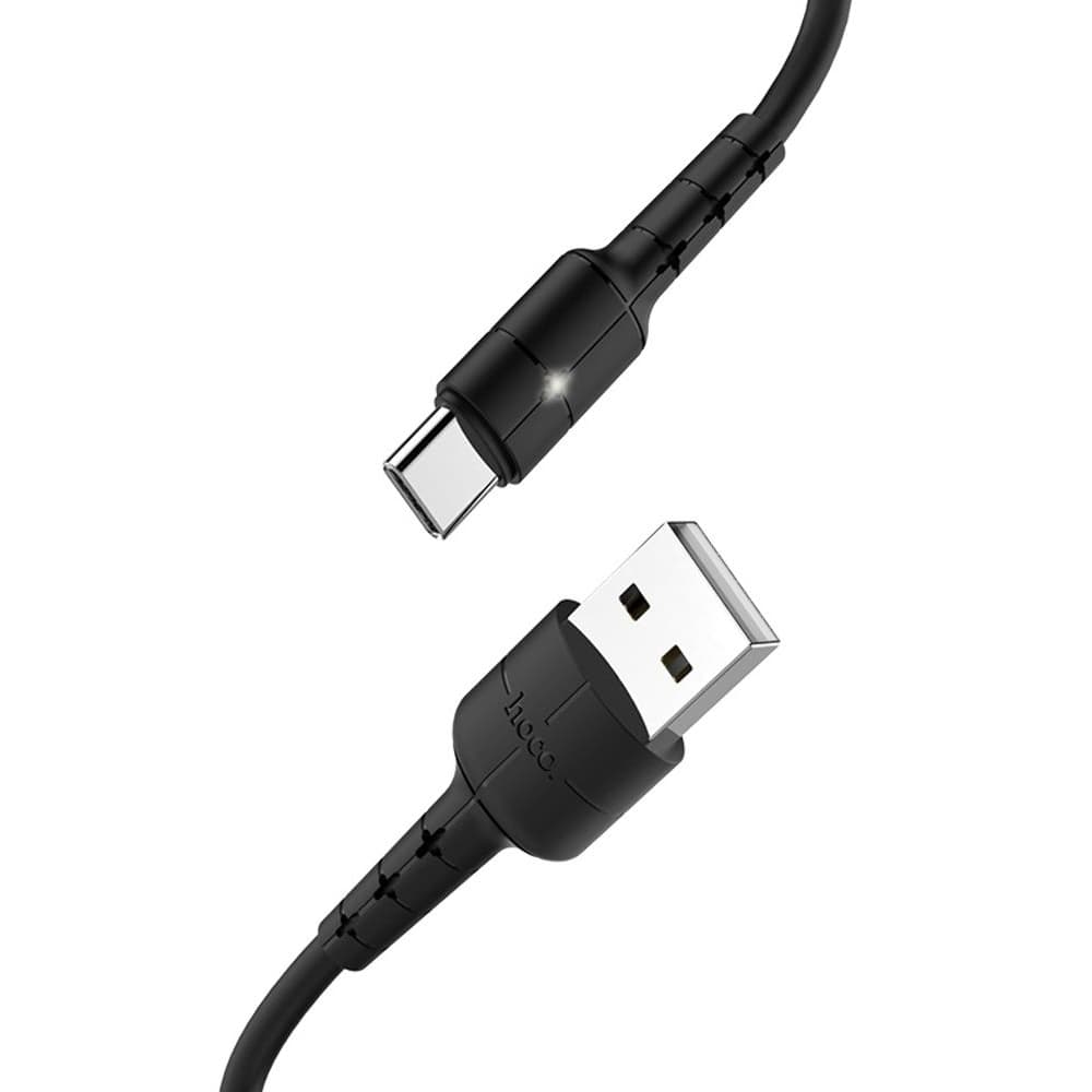 USB-кабель Hoco X30, Type-C, 2.0 А, 120 см, чорний