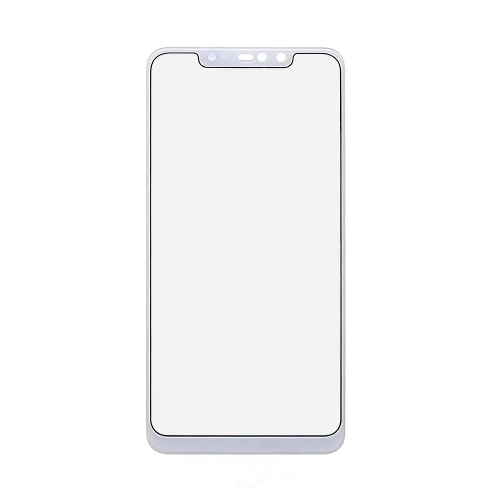 Стекло дисплея Xiaomi Redmi Note 6 Pro, M1806E7TG, M1806E7TH, M1806E7TI, белое | стекло тачскрина
