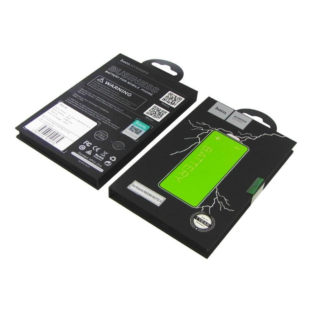 Аккумулятор Xiaomi Redmi Note 4, BN41, Hoco | 3-12 мес. гарантии | АКБ, батарея