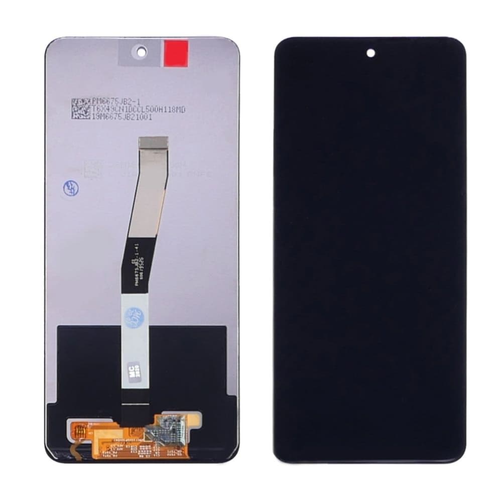 Дисплей Xiaomi Redmi Note 9 Pro, Redmi Note 9 Pro Max, Redmi Note 9S, M2003J6B2G, M2003J6A1G, черный | с тачскрином | High Copy | дисплейный модуль, экран, монитор