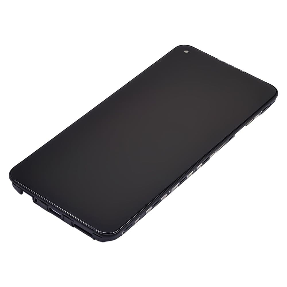 Дисплей Xiaomi Redmi 10X 4G, Redmi Note 9, M2003J15SC, M2003J15SG, M2003J15SS, черный | с тачскрином | с передней панелью | High Copy | дисплейный модуль, экран