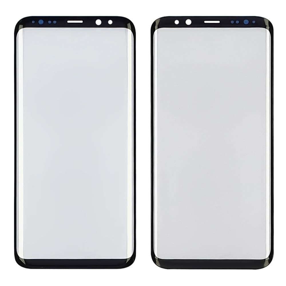 Стекло дисплея Samsung SM-G955 Galaxy S8 Plus, черное, с OCA-пленкой | стекло тачскрина