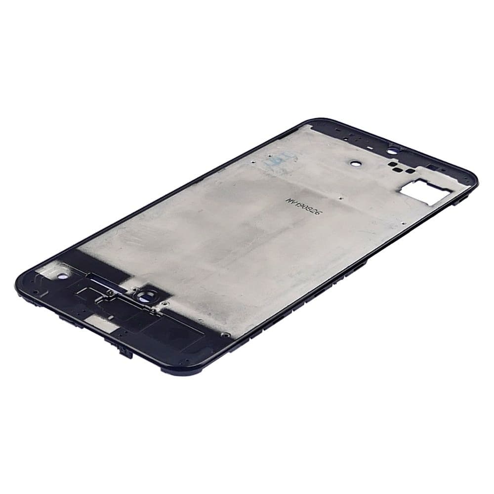 Рамка (основа) крепления дисплея Samsung SM-A507 Galaxy A50s, черная, Original (PRC)