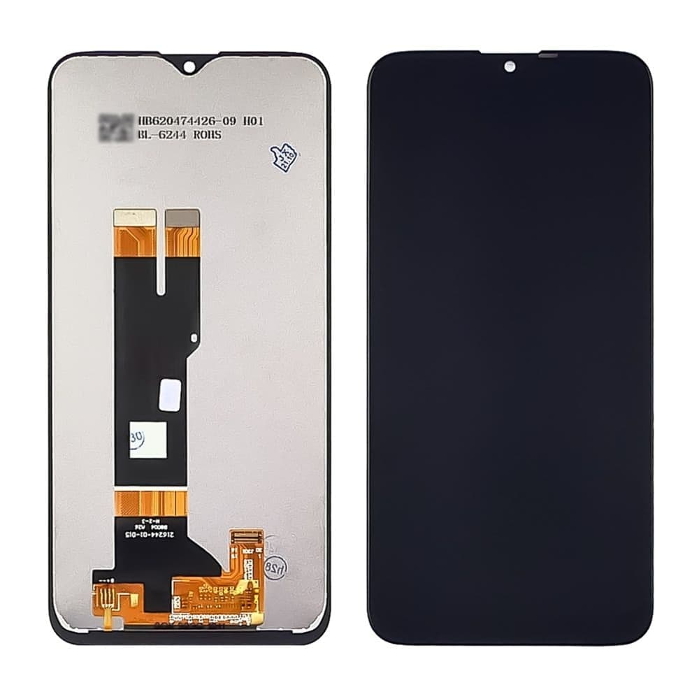 Дисплей Nokia 2.3, черный | с тачскрином | Original (PRC) | дисплейный модуль, экран, монитор