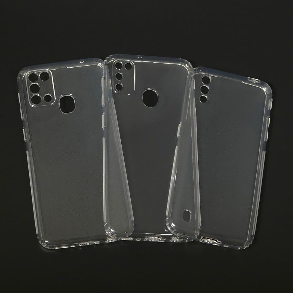 Чехол Samsung SM-M015 Galaxy M01, силиконовый, KST, прозрачный