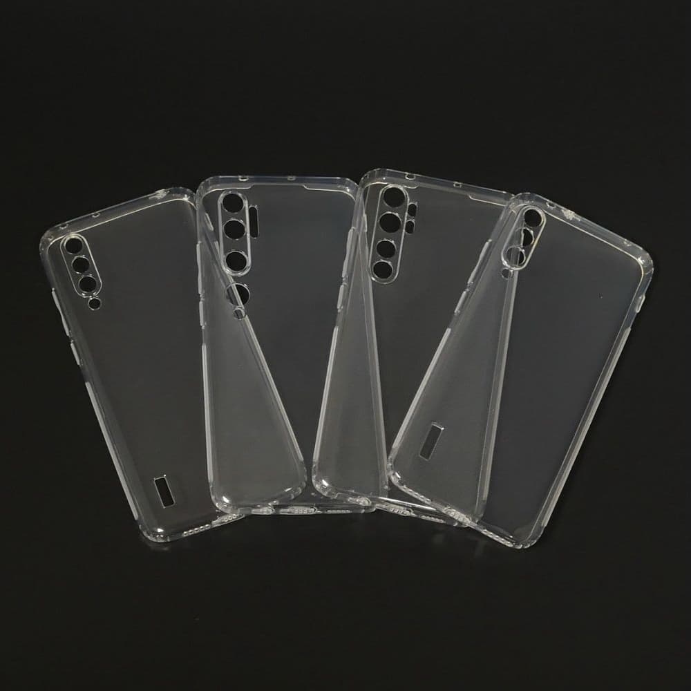 Чехол Xiaomi Mi CC9, Mi A3 Lite, Mi 9 Lite, силиконовый, KST, прозрачный