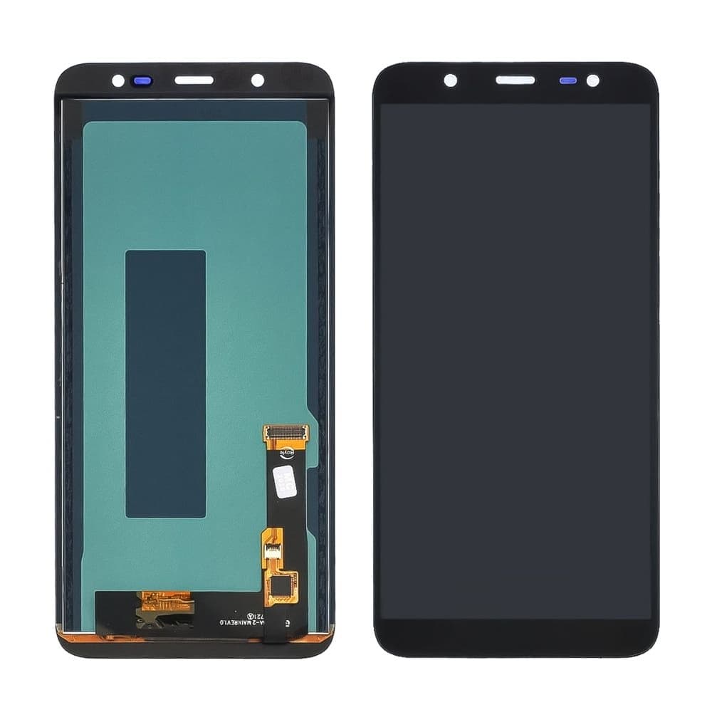 Дисплей Samsung SM-J810 Galaxy J8 (2018), чорний | з тачскріном | High Copy, IPS | дисплейный модуль, экран