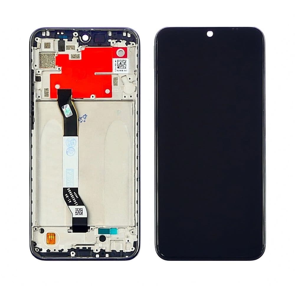 Дисплей Xiaomi Redmi Note 8T, M1908C3XG, черный | с тачскрином | с передней панелью | High Copy | дисплейный модуль, экран