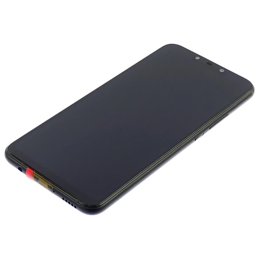 Дисплей Huawei Nova 3i, P Smart Plus, INE-LX1, INE-LX2, SNE-LX1, черный | с тачскрином | с передней панелью | High Copy | дисплейный модуль, экран, монитор