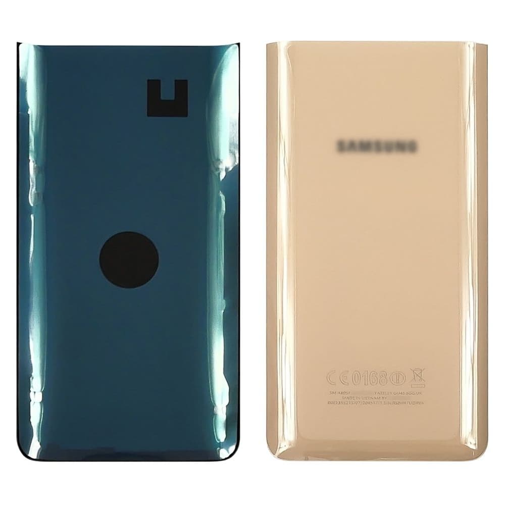 Задняя крышка Samsung SM-A805 Galaxy A80, золотистая, Angel Gold, Original (PRC) | корпус, панель аккумулятора, АКБ, батареи