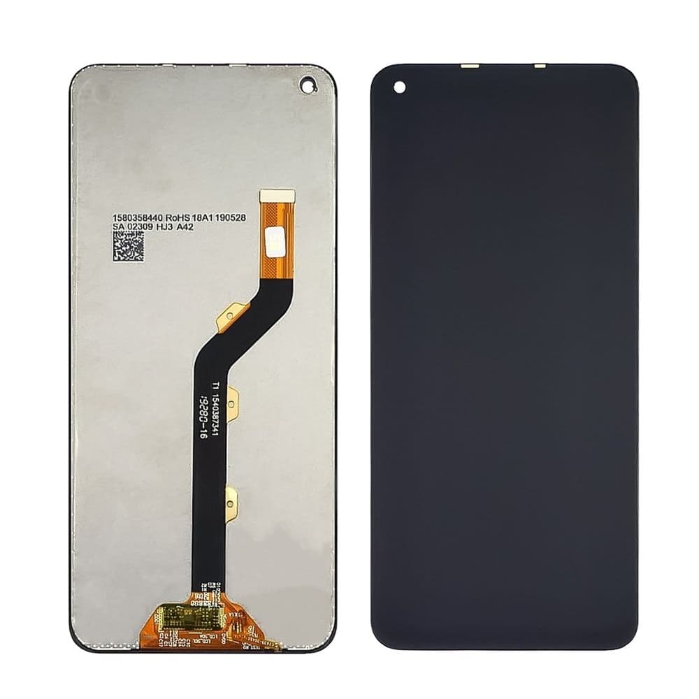 Дисплей Tecno Camon 12 AIR, CC6, чорний | з тачскріном | Original (PRC) | дисплейный модуль, экран