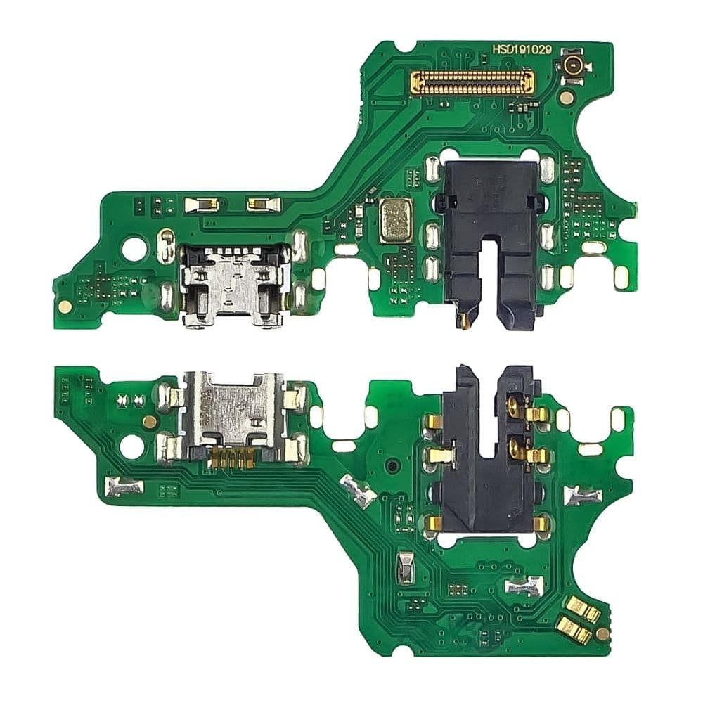 Плата зарядки Huawei Y7p, ART-L28, шлейф коннектора зарядки, с микрофоном, High Copy