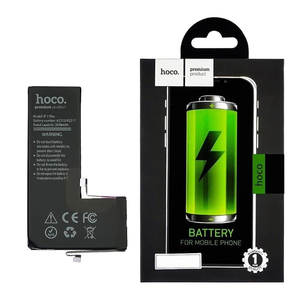 Аккумулятор Apple iPhone 11 Pro, HOCO | 3-12 мес. гарантии | АКБ, батарея