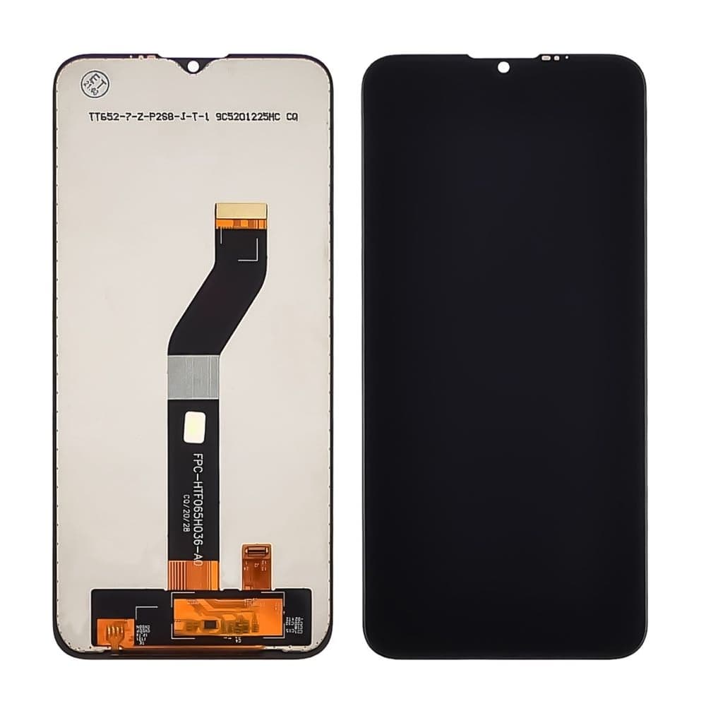 Дисплей Motorola Moto G8 Power Lite, XT2055, XT2055-2, черный | с тачскрином | Original (PRC) | дисплейный модуль, экран, монитор
