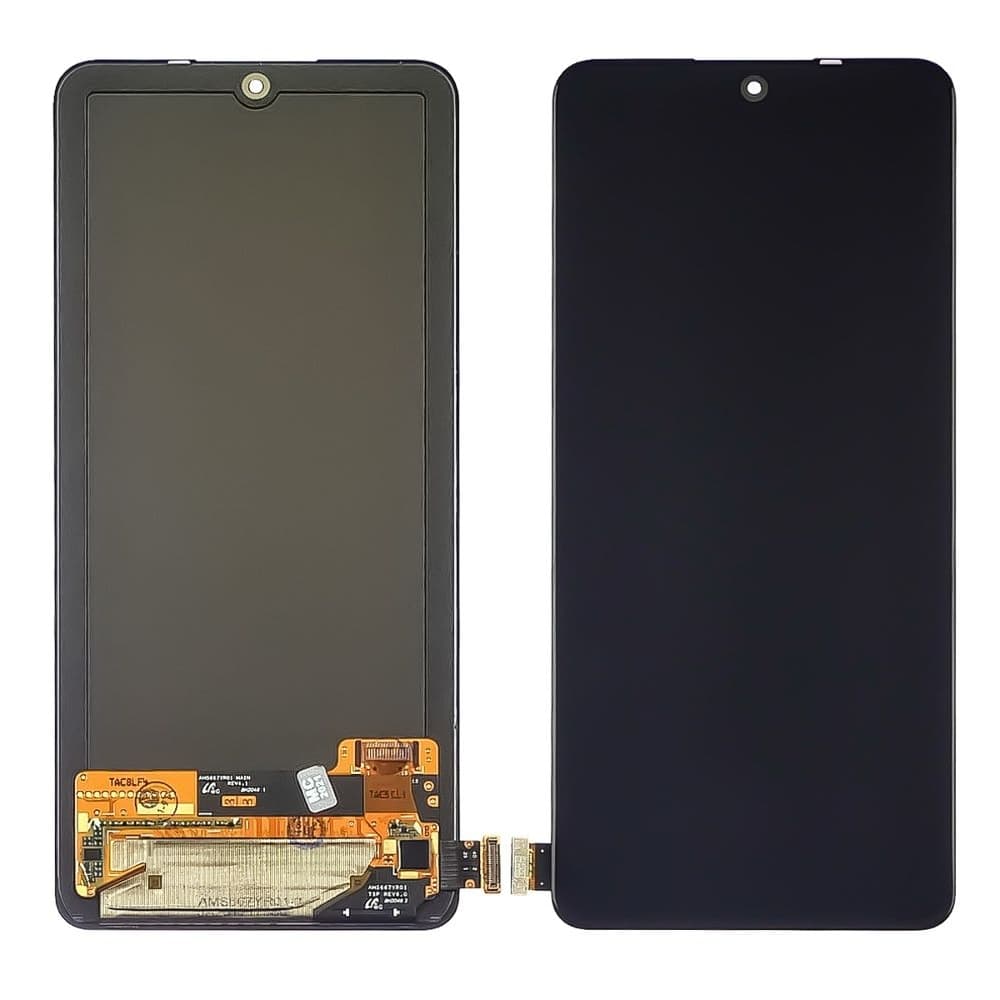 Дисплей Xiaomi Redmi Note 10 Pro, M2101K6G, черный | с тачскрином | High Copy, OLED | дисплейный модуль, экран