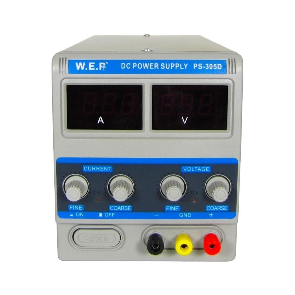Блок питания WEP PS-305D-I, 30 V, 5 A, цифровая индикация