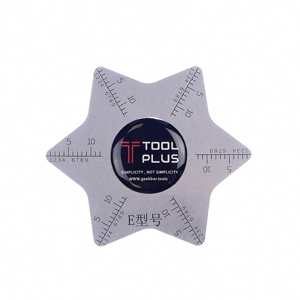 Лопатка Tool Plus, 0.1 мм, звезда шестиугольная, для разборки, снятия клеенных задних панелей и дисплеев