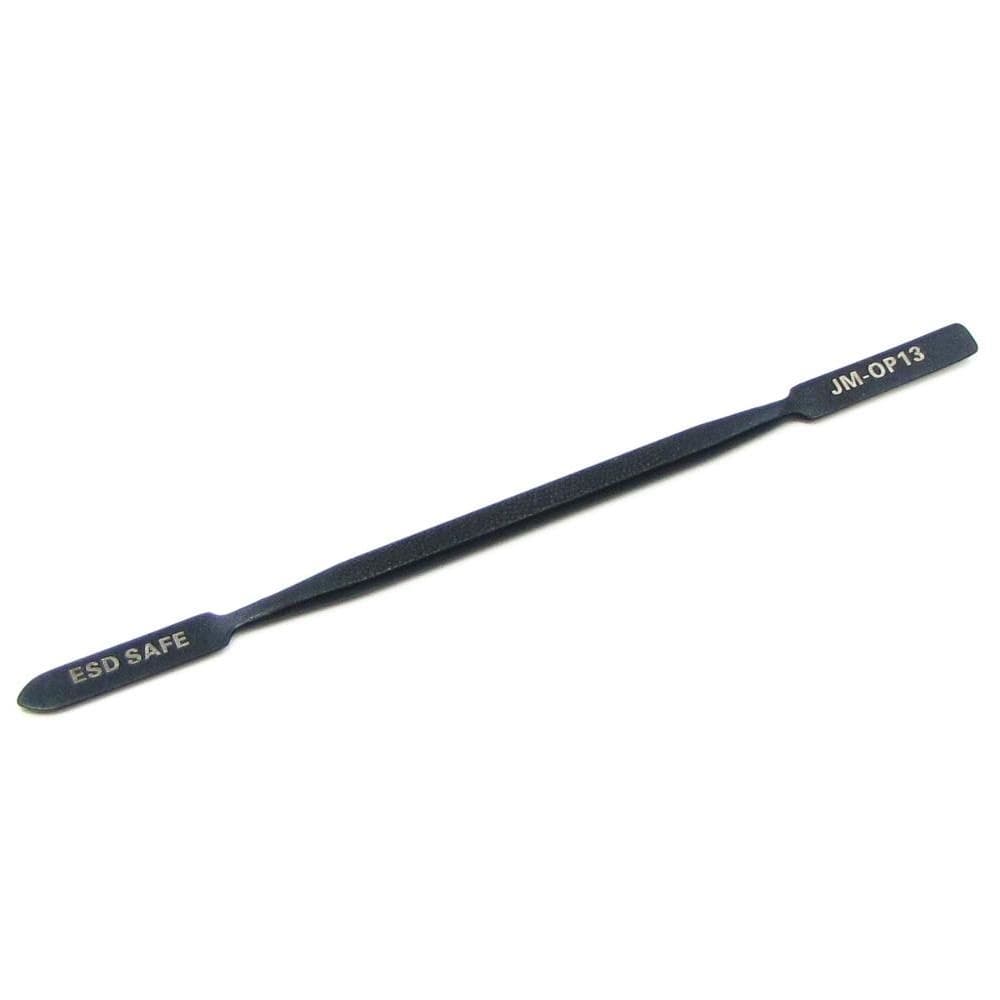 Лопатка металлическая Jakemy JM-OP13 ESD, с черным антстатичечким покрытием, двусторонняя, для разборки корпусов