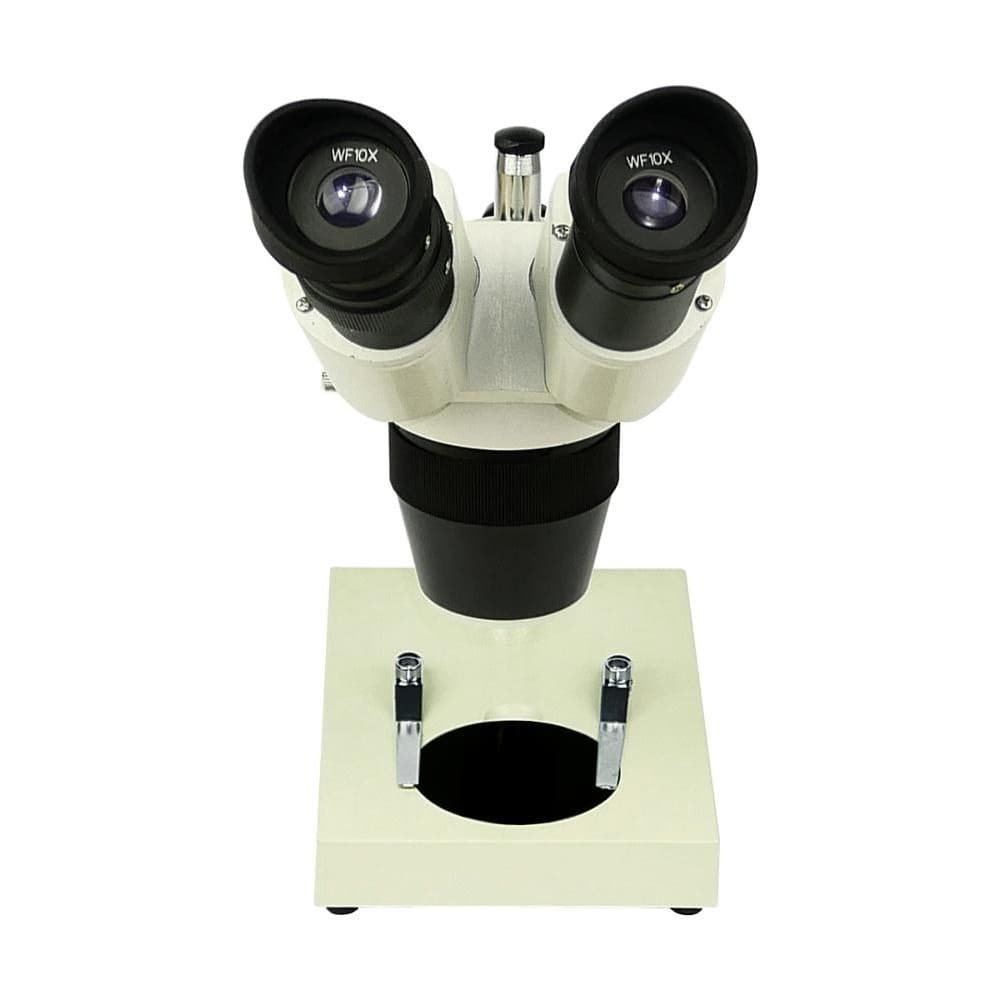 Микроскоп бинокулярный XTX-3A, без подсветки, фокус 60-80 мм, кратность увеличения 20X/40X