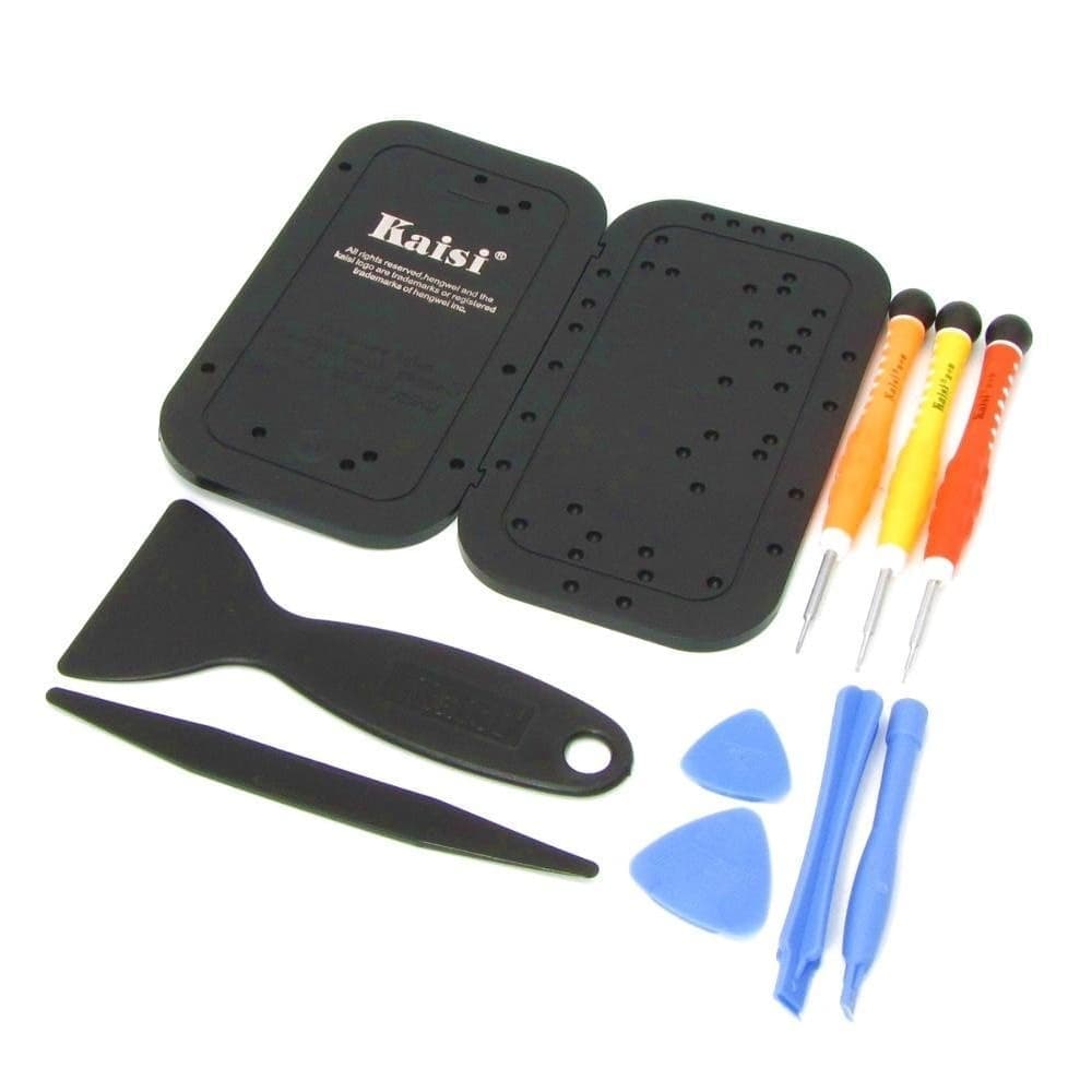 Набор инструментов KAISI 3689 разборки IPhone 5 (3 отвертки, 4 шпателька, 2 медиатора, подставка винтов iPhone 5)
