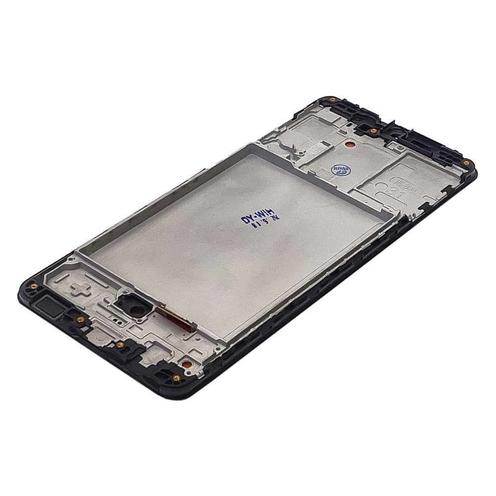 Дисплей Samsung SM-A315 Galaxy A31, черный | с тачскрином | c передней панелью | High Copy, OLED, с широким ободком | дисплейный модуль, экран